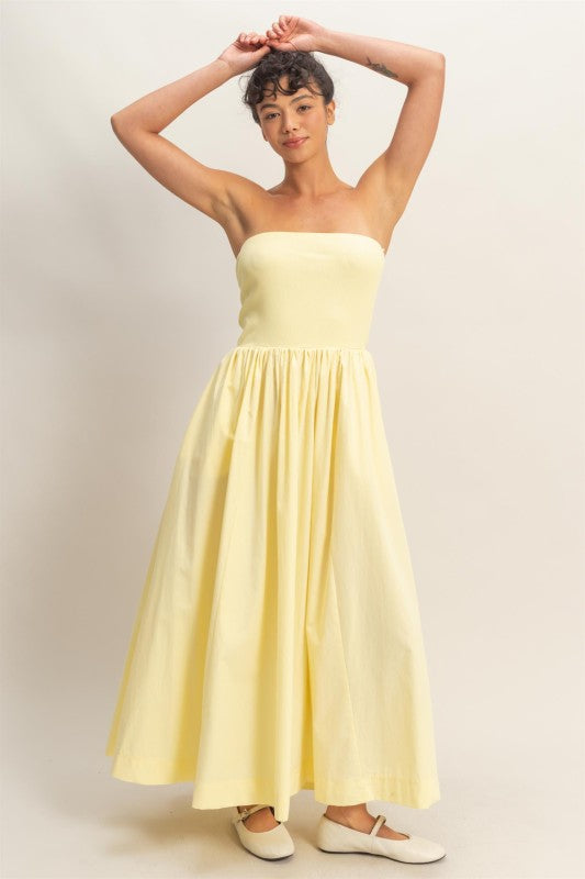 Yolanda Yellow Dress