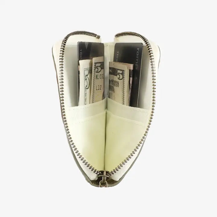 Leather Zip Wallet Thread