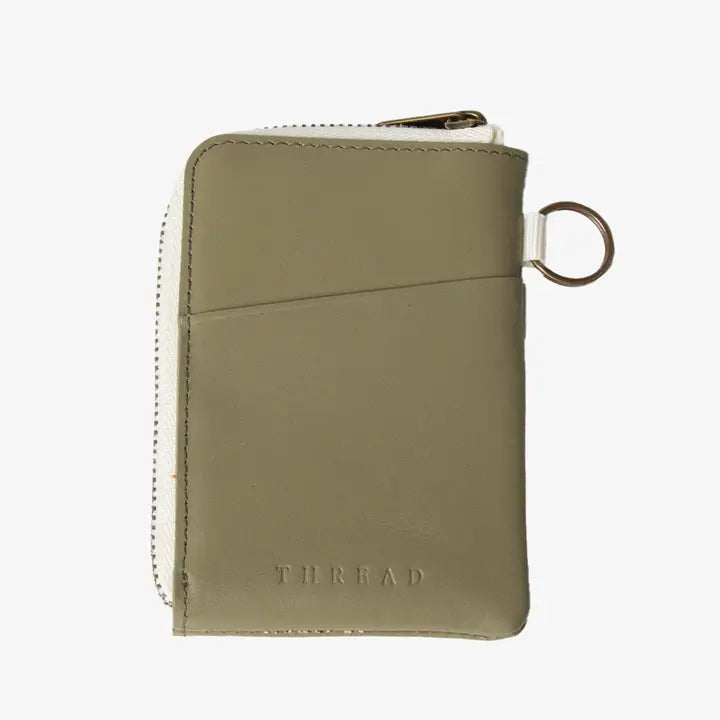 Leather Zip Wallet Thread