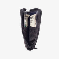 Leather Zip Wallet Thread