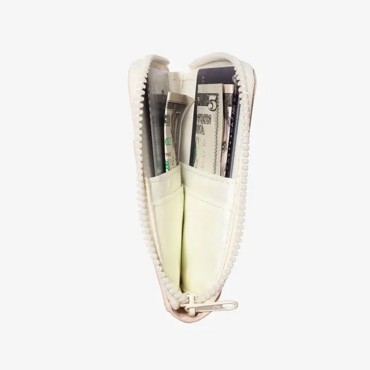 Leather Zip Wallet Thread